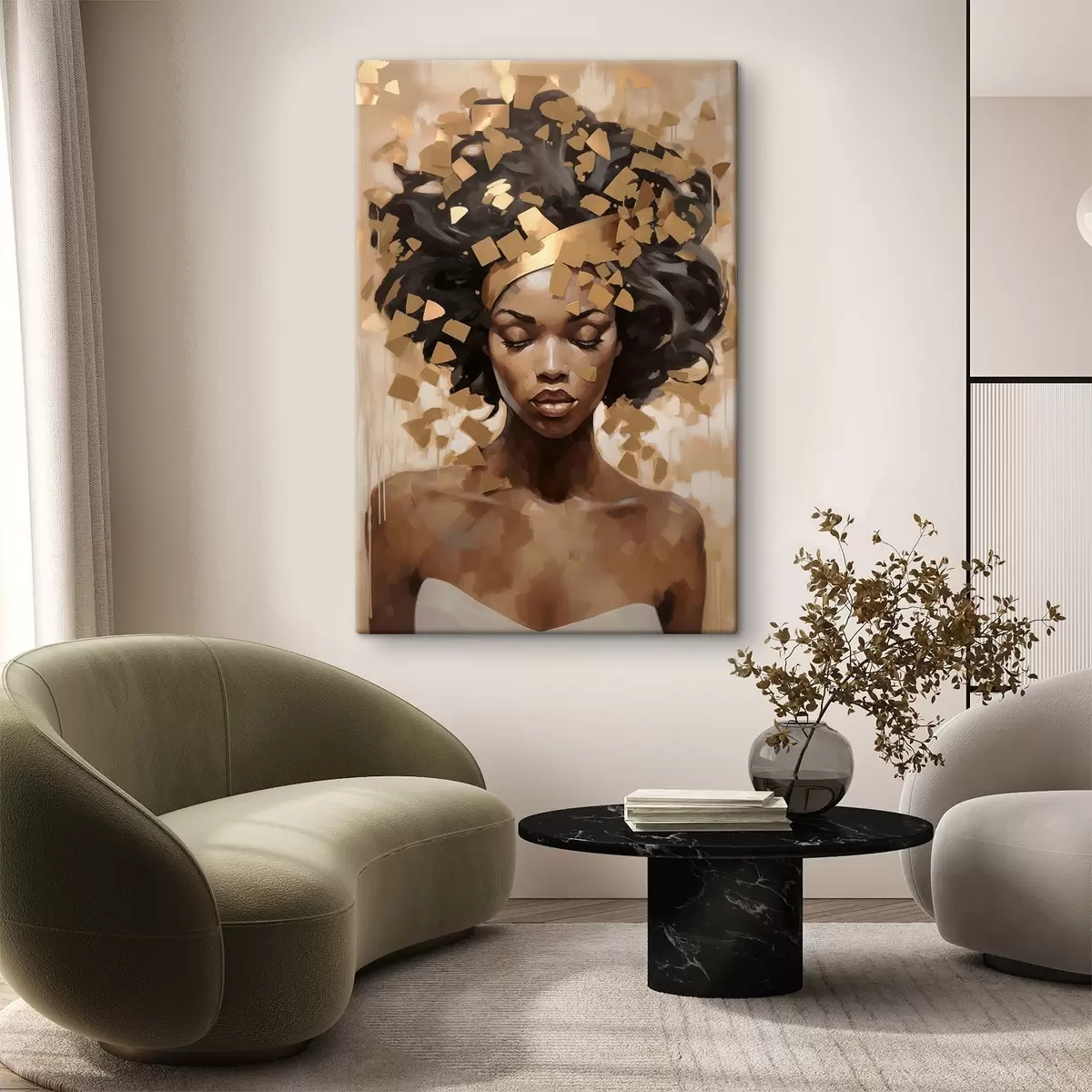 carta da parati Ritratto di donna nr. s46259