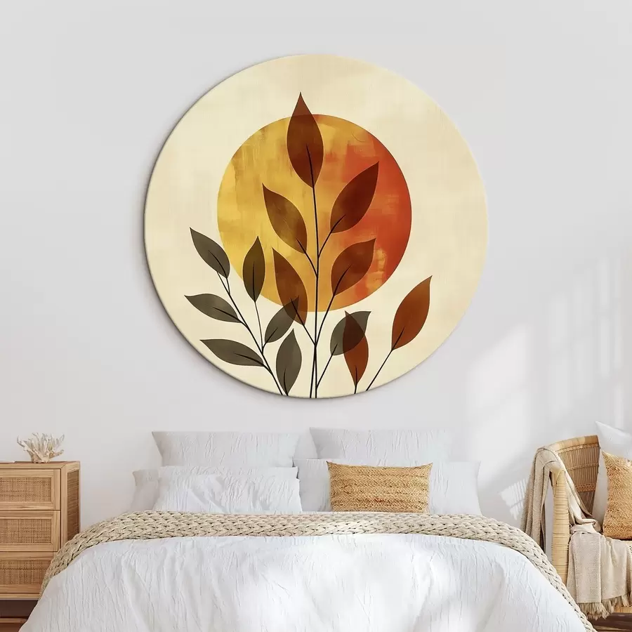 carta da parati Ramo con foglie nr. r46132