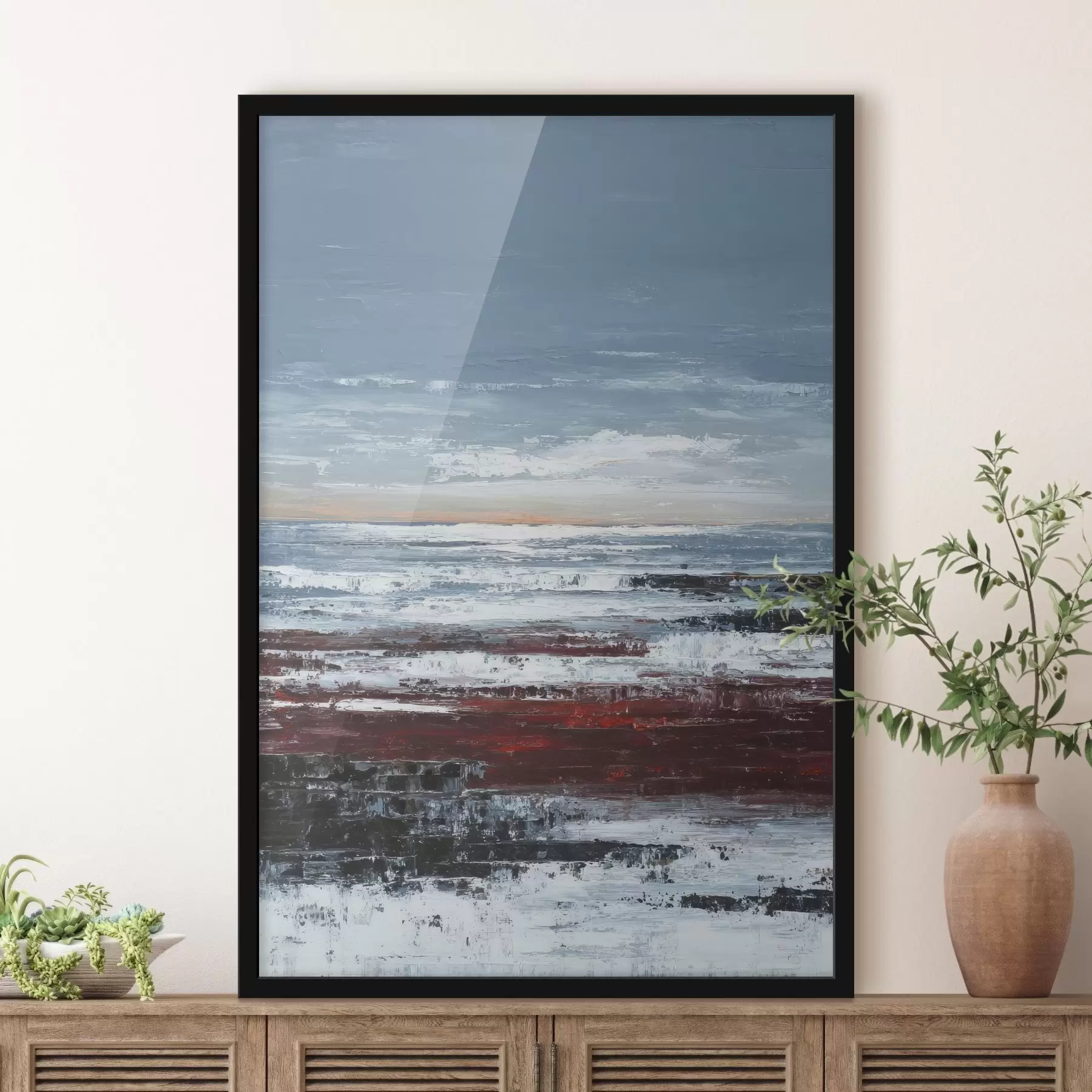 carta da parati Paesaggio marino astratto nr. f46014