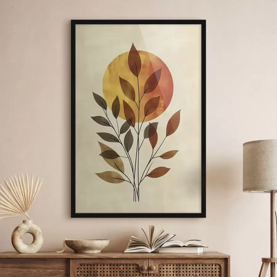 carta da parati Ramo con foglie nr. f46132