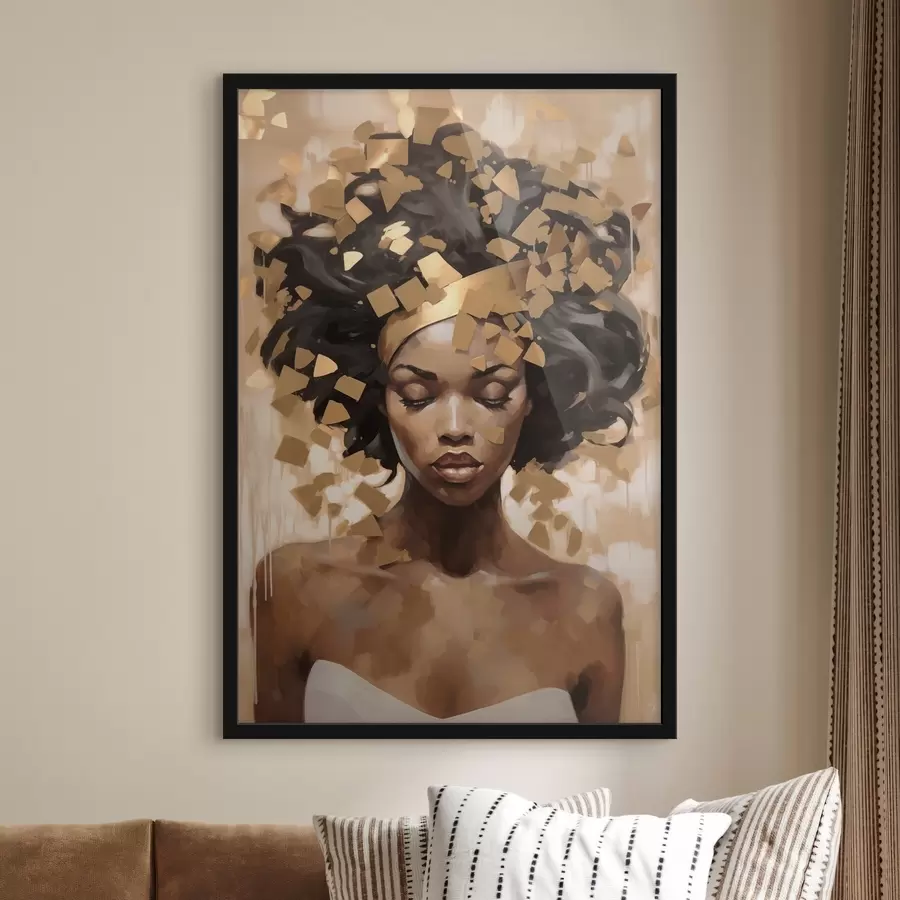 carta da parati Ritratto di donna nr. f46259