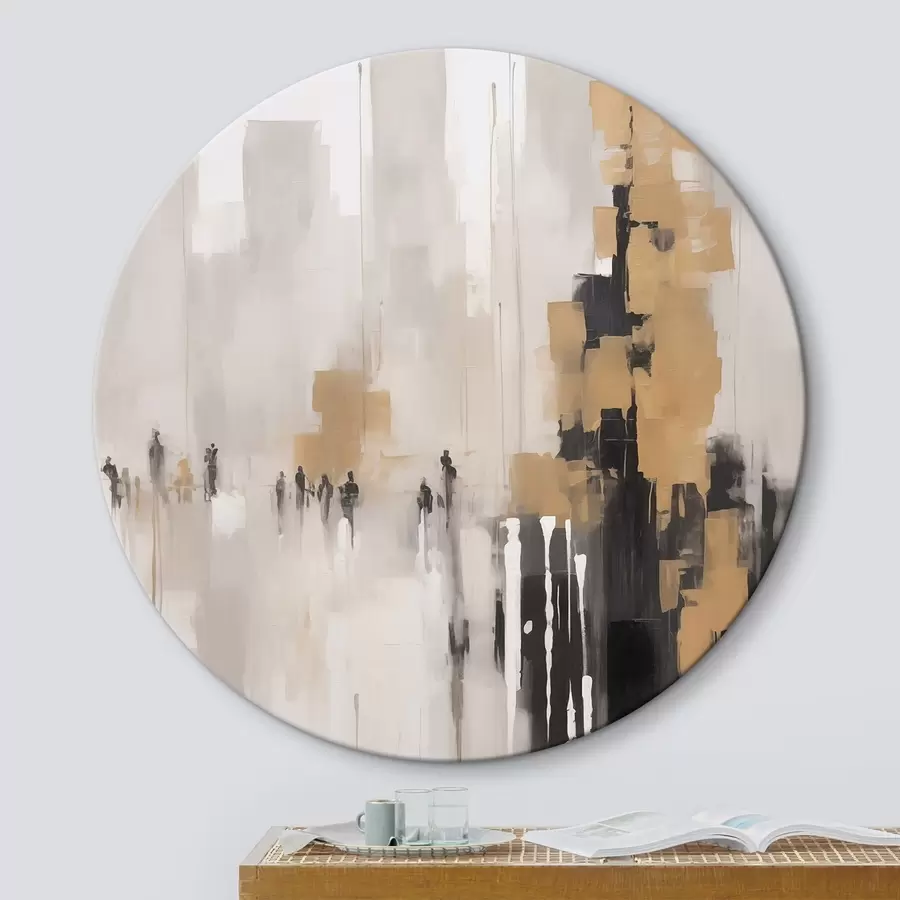 carta da parati Paesaggio urbano astratto nr. r46305