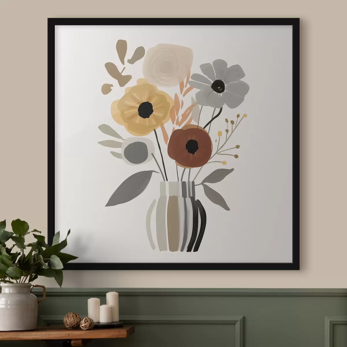Poster Fiori in un vaso f46302
