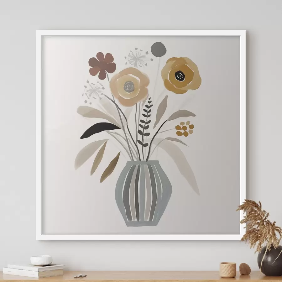 carta da parati Fiori in un vaso nr. f46303