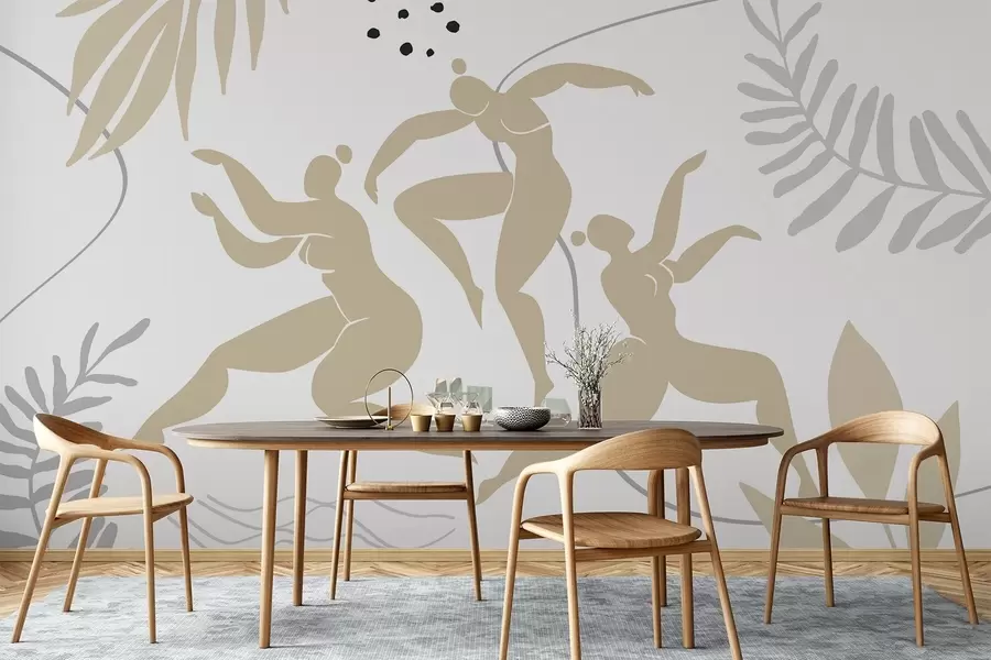 carta da parati Sagome astratte di donne nr. w04725