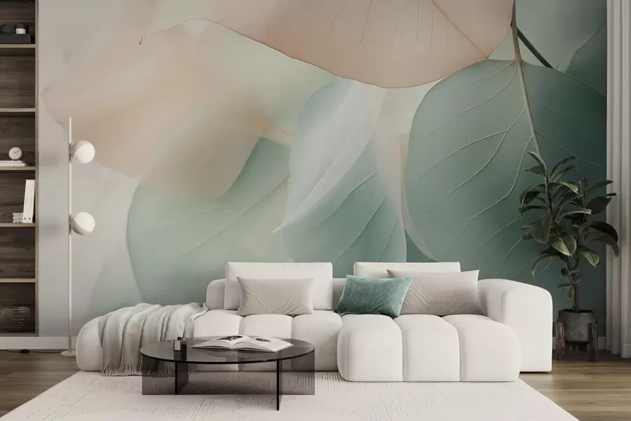 carta da parati Foglie astratte nr. w04726