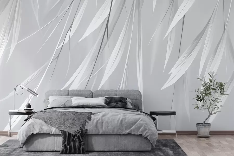 carta da parati Foglie sottili pendenti nr. w04703v3