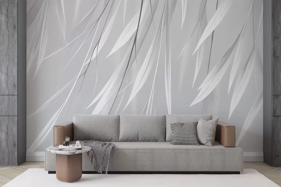 carta da parati Foglie sottili pendenti nr. w04703v3