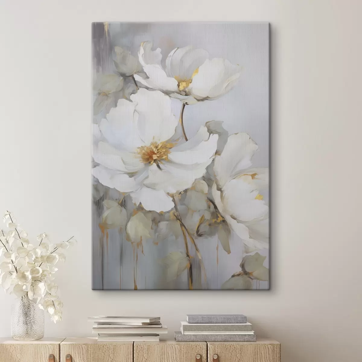 carta da parati Fiori astratti nr. s46347