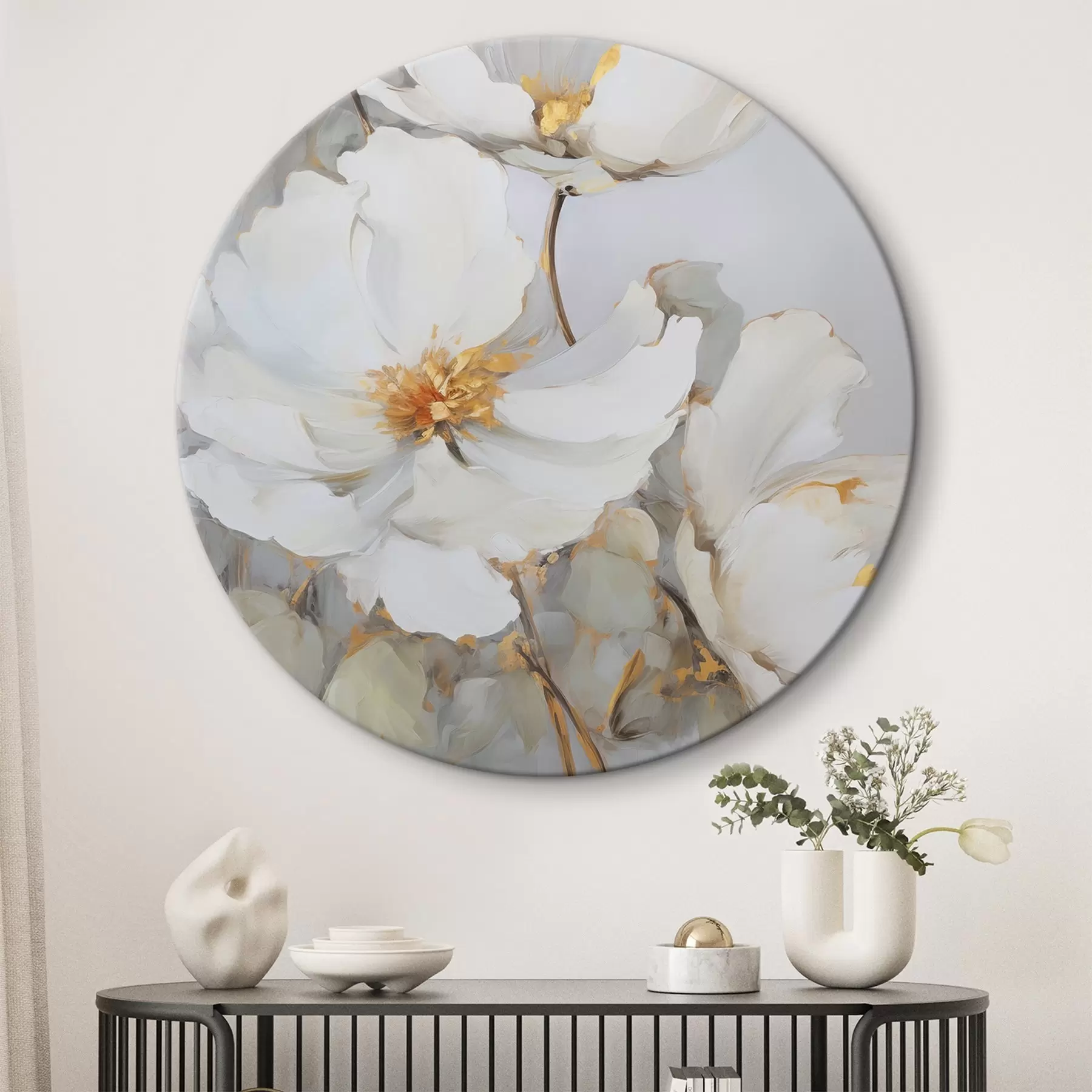 carta da parati Fiori astratti nr. r46347