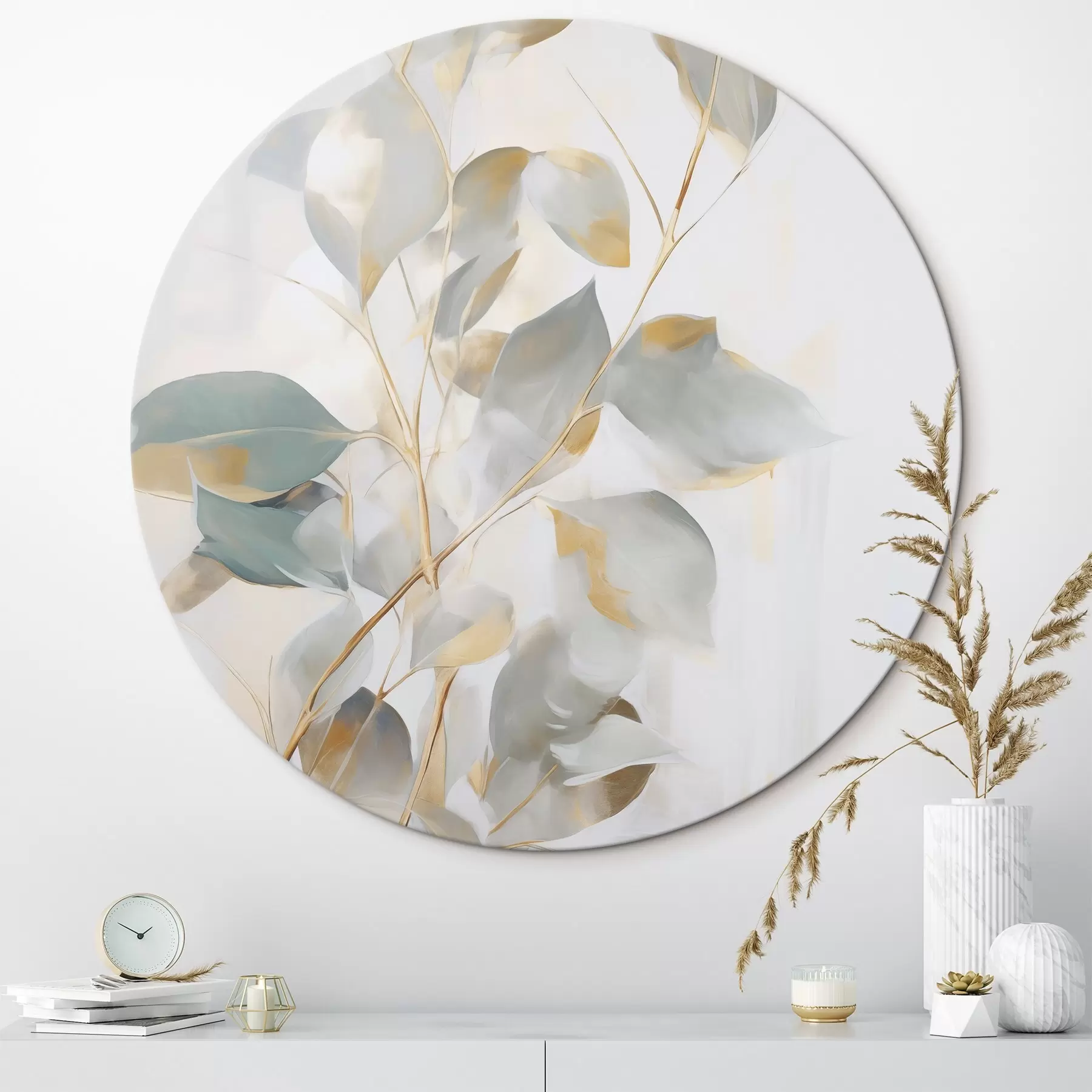 carta da parati Foglie astratte nr. r46349