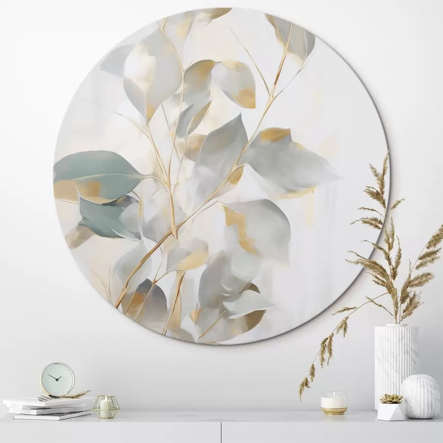 carta da parati Foglie astratte nr. r46349