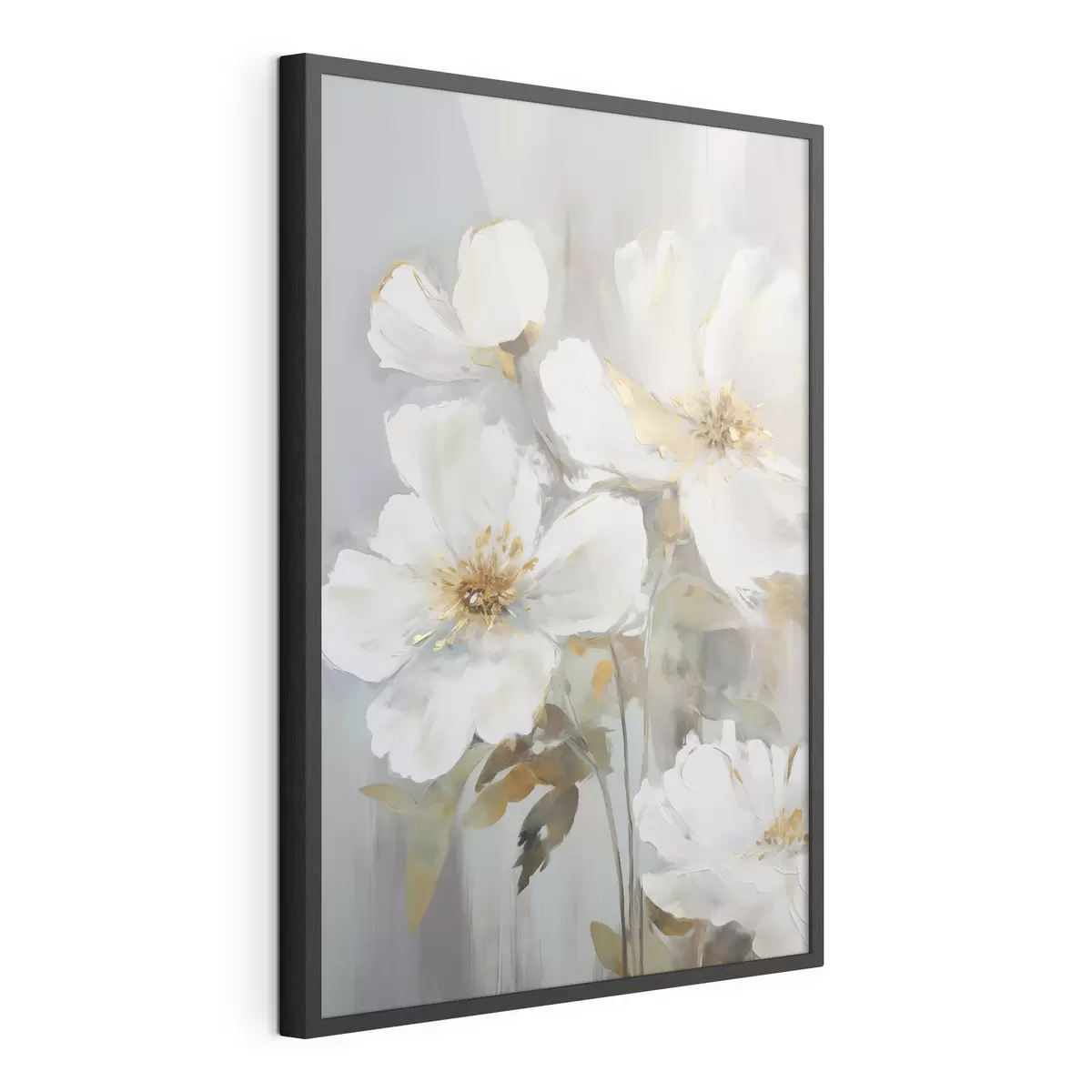 Poster Fiori astratti imitazione di pittura f46346