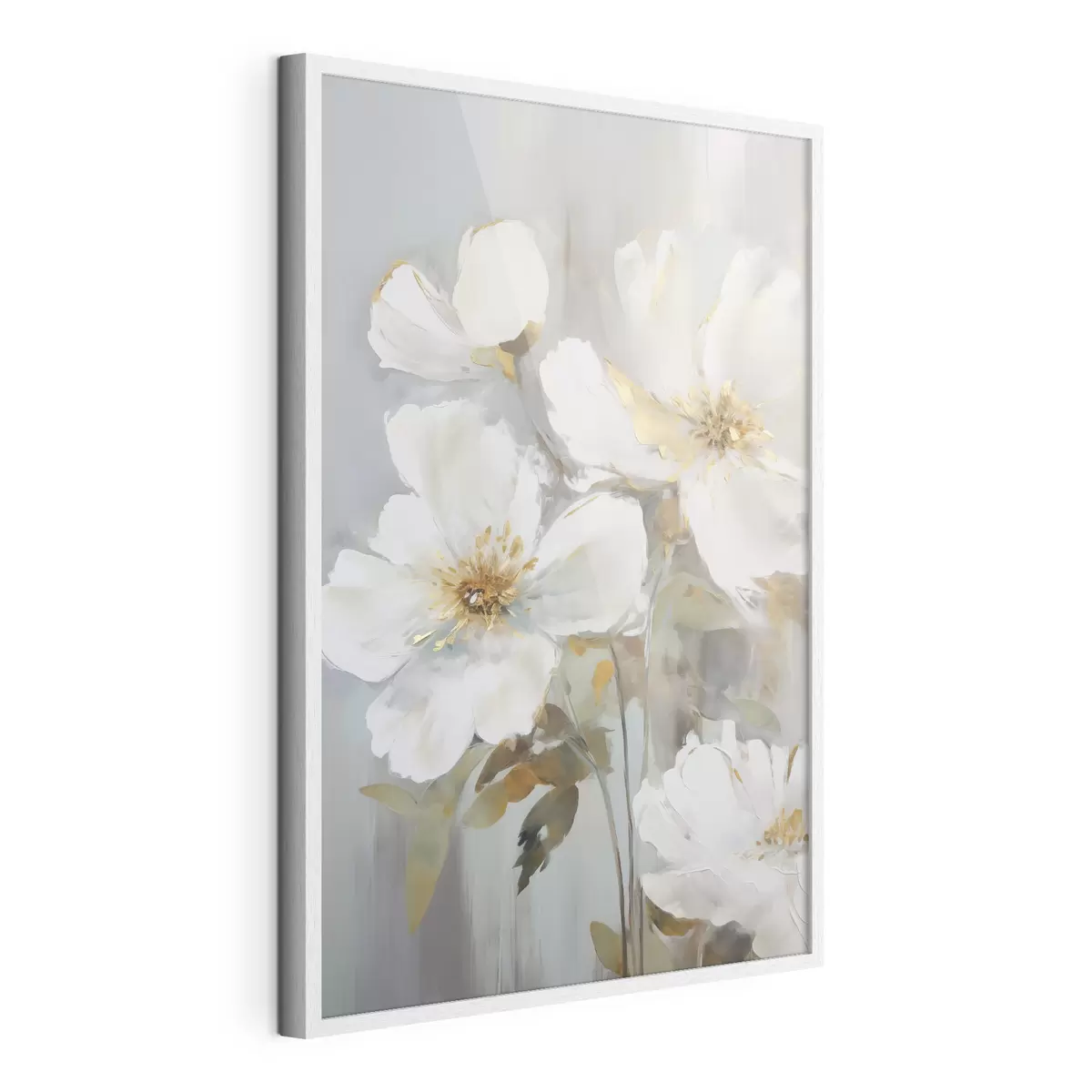 Poster Fiori astratti imitazione di pittura f46346