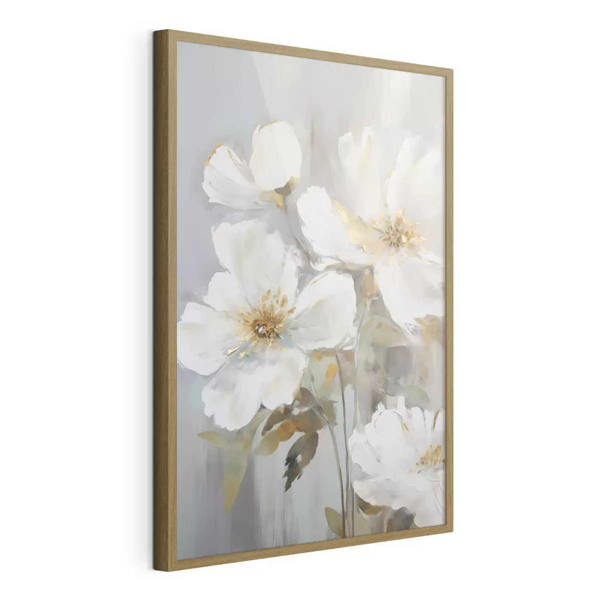 Poster Fiori astratti imitazione di pittura f46346