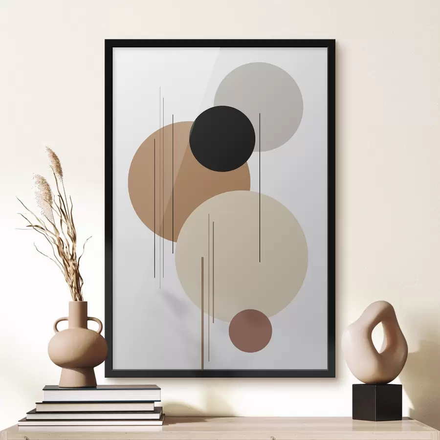 carta da parati Composizione geometrica astratta nr. f46351