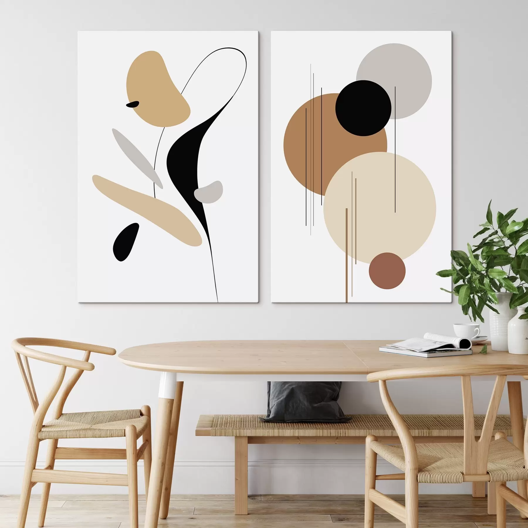 carta da parati Composizione geometrica astratta nr. m00908