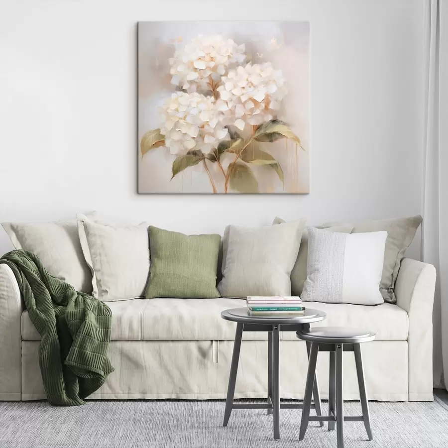 carta da parati Delicato bouquet di ortensie nr. s46262