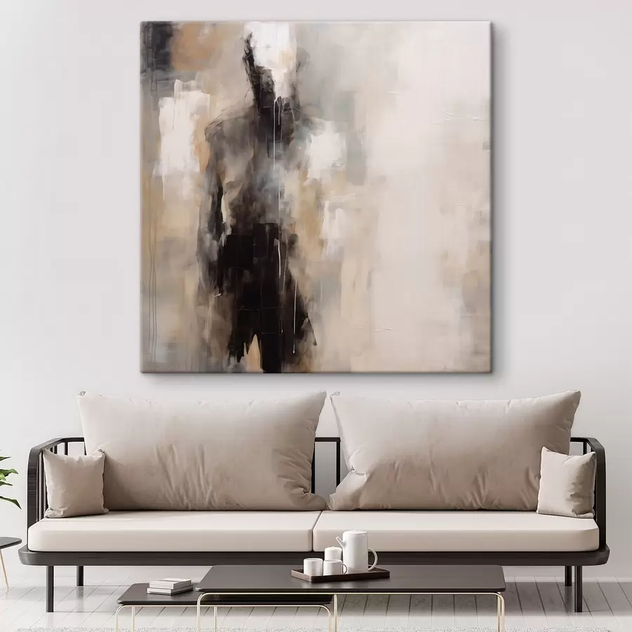 carta da parati Una figura umana astratta nell'ombra nr. s46360