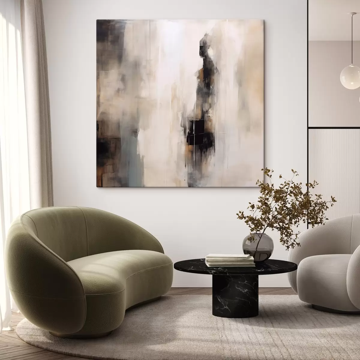 carta da parati Una figura umana astratta nr. s46361