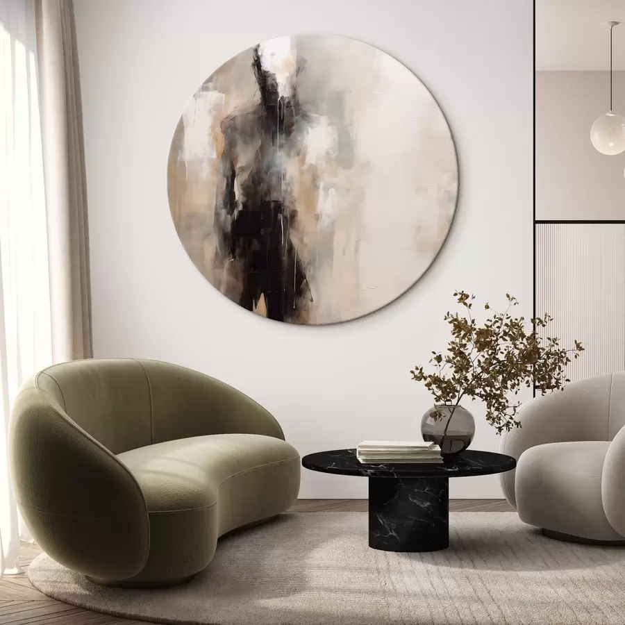 carta da parati Una figura umana astratta nell'ombra nr. r46360