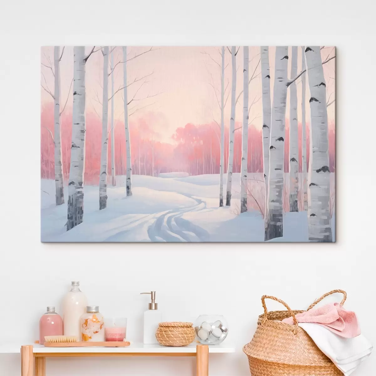 carta da parati Bosco di betulle nr. s46405