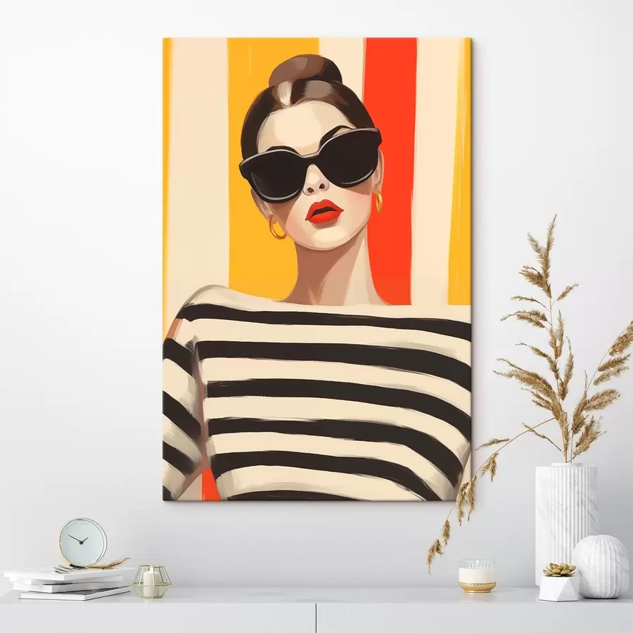 carta da parati Ragazza alla moda nr. s46418