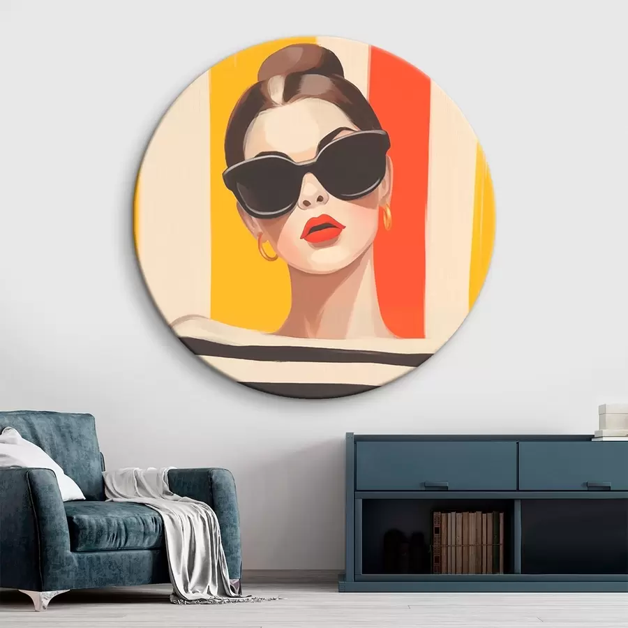 carta da parati Ragazza alla moda nr. r46418