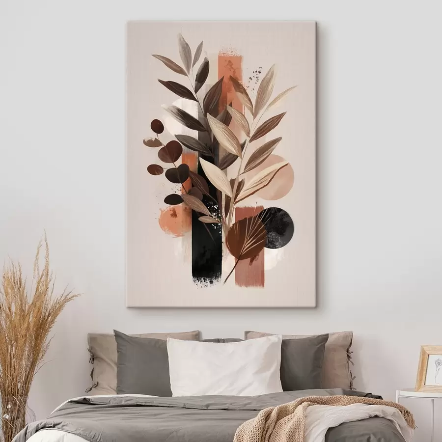 carta da parati Foglie astratte nr. s46376