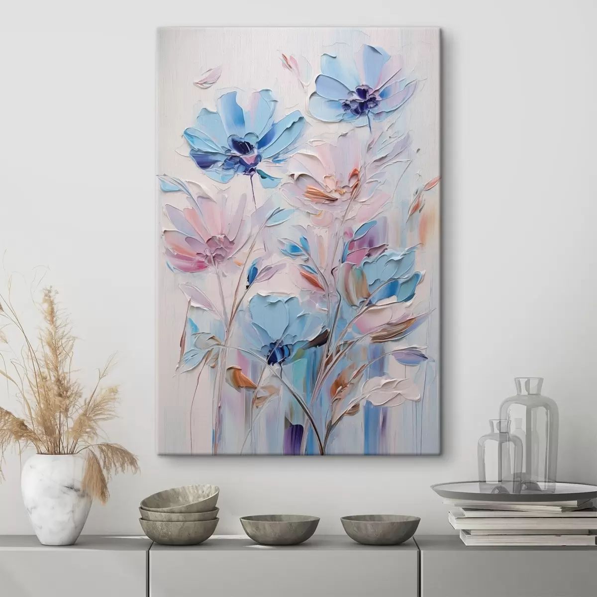 carta da parati Fiori dipinti nr. s46392