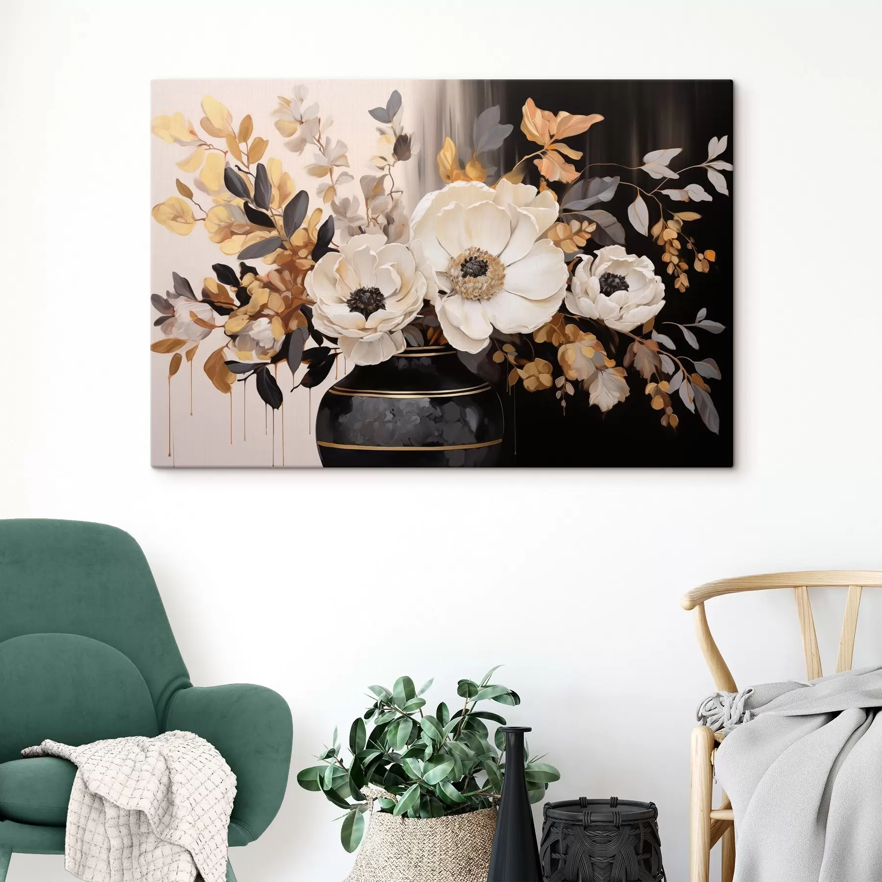 carta da parati Bouquet in vaso nr. s46403