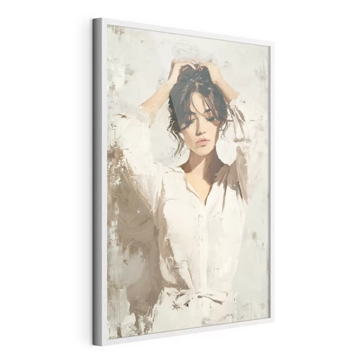 Poster Donna in bianco f46366