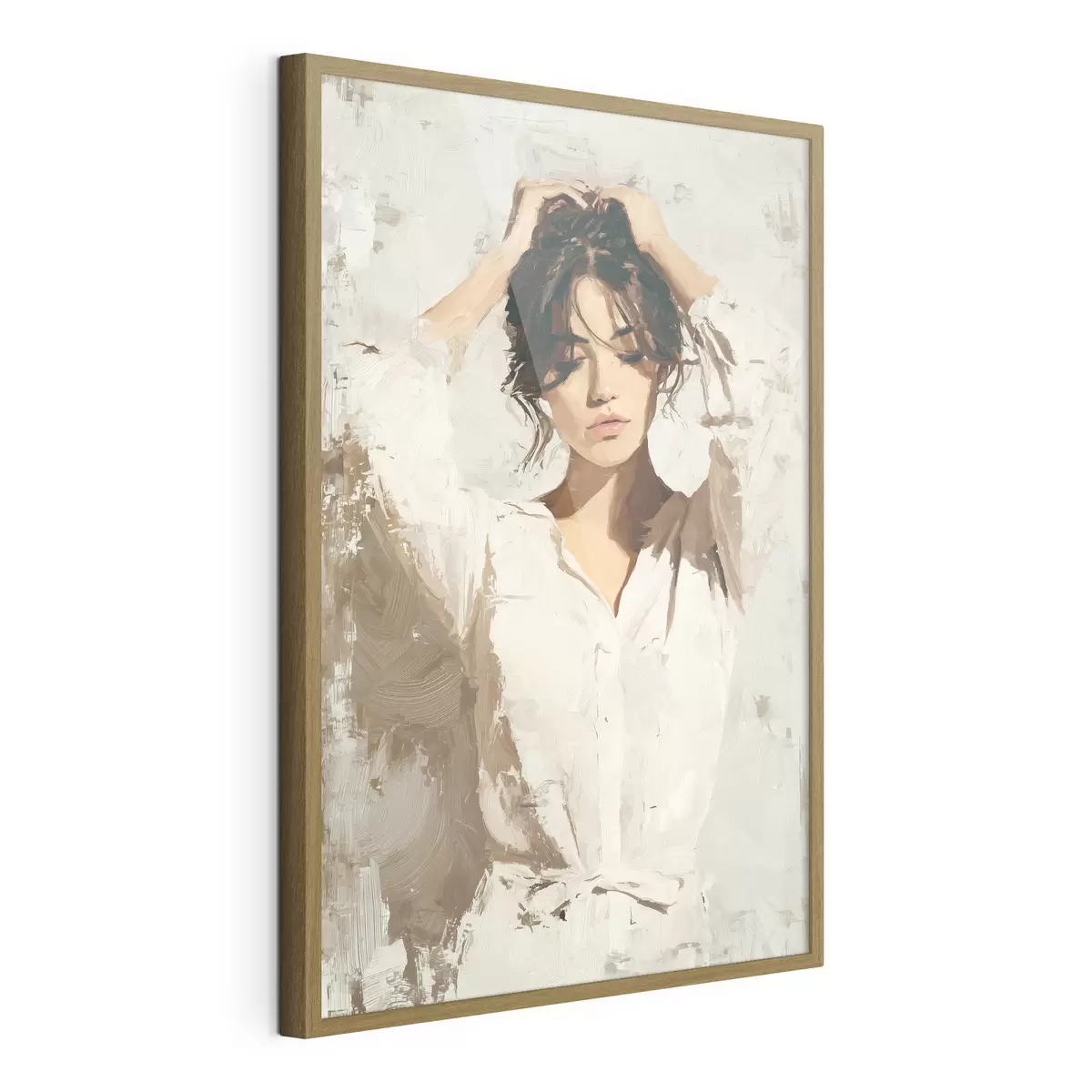 Poster Donna in bianco f46366
