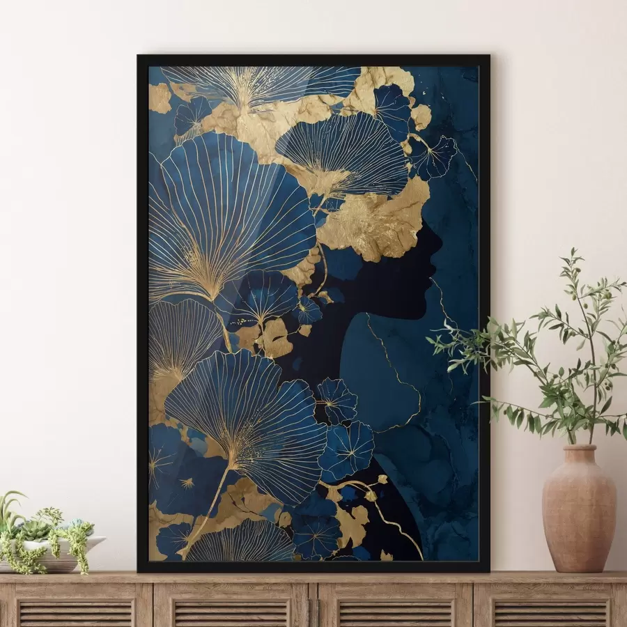 carta da parati Foglie astratte nr. f46367