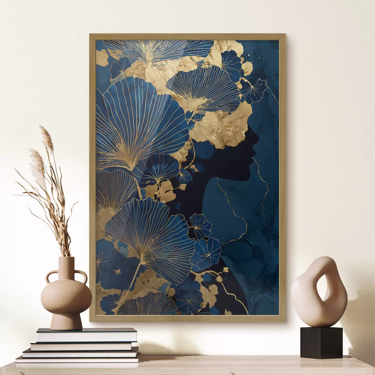 Poster Foglie astratte f46367