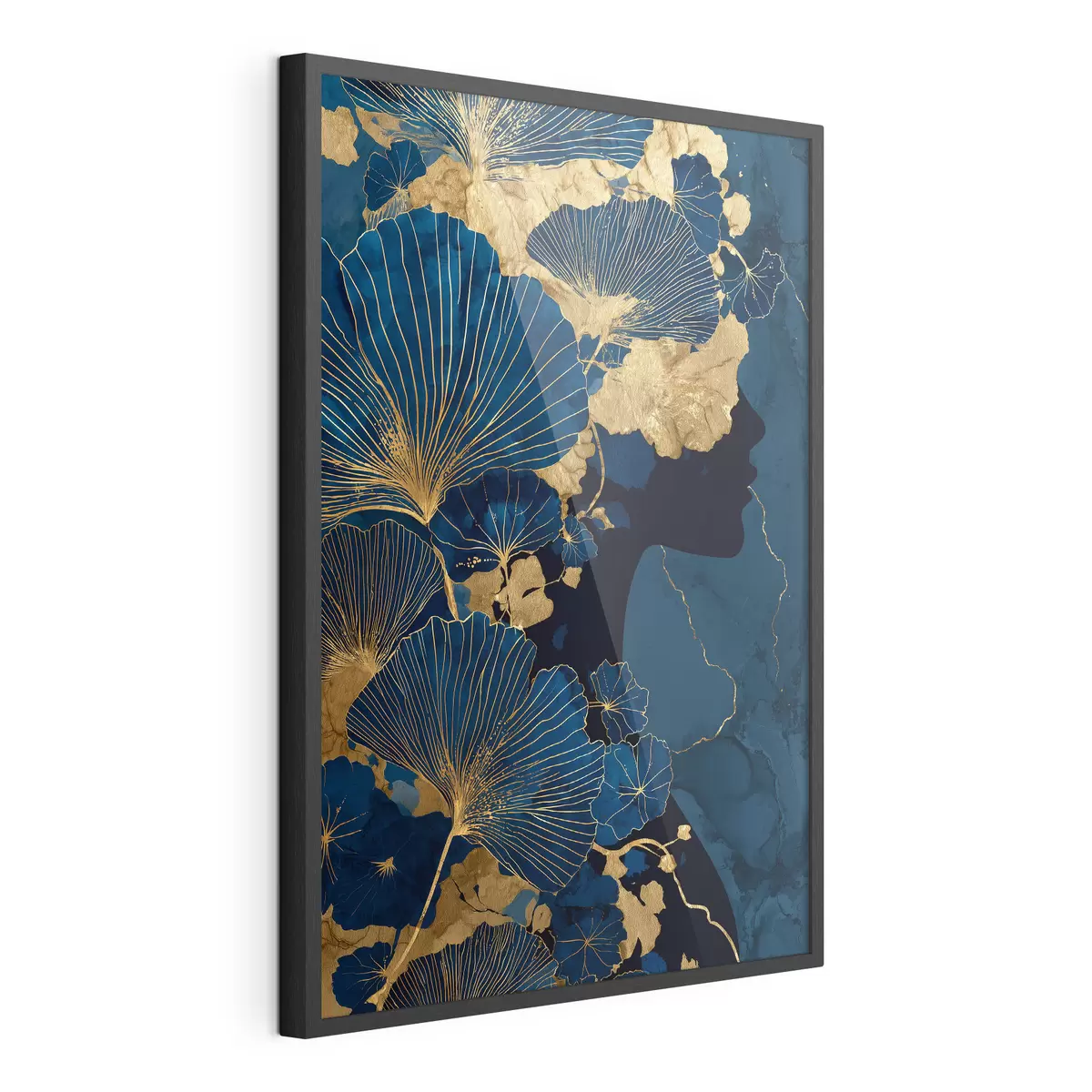 Poster Foglie astratte f46367