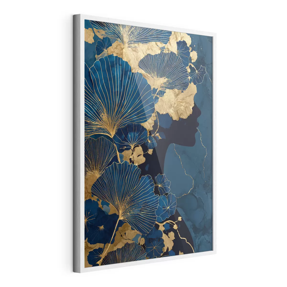 Poster Foglie astratte f46367