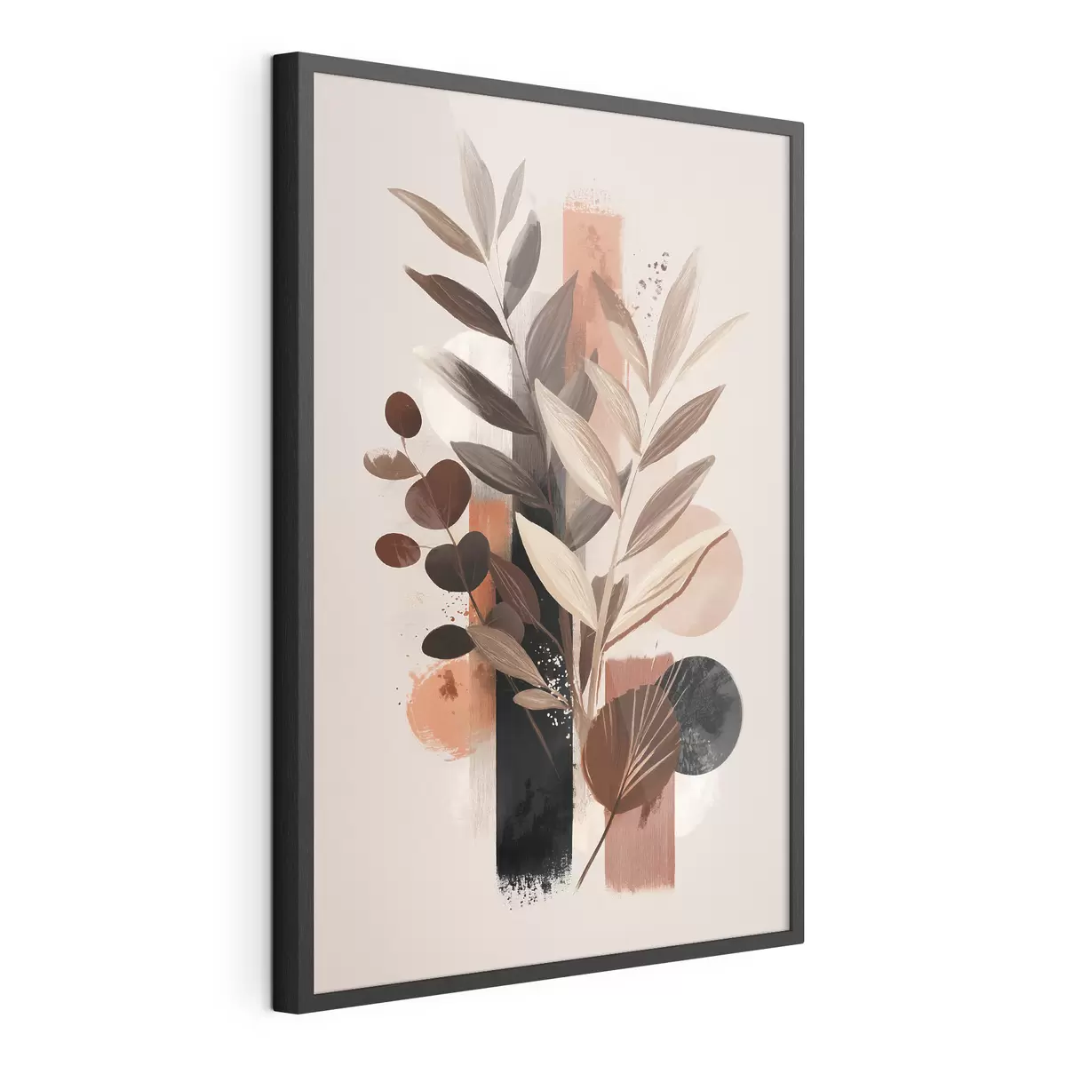 Poster Foglie astratte f46376