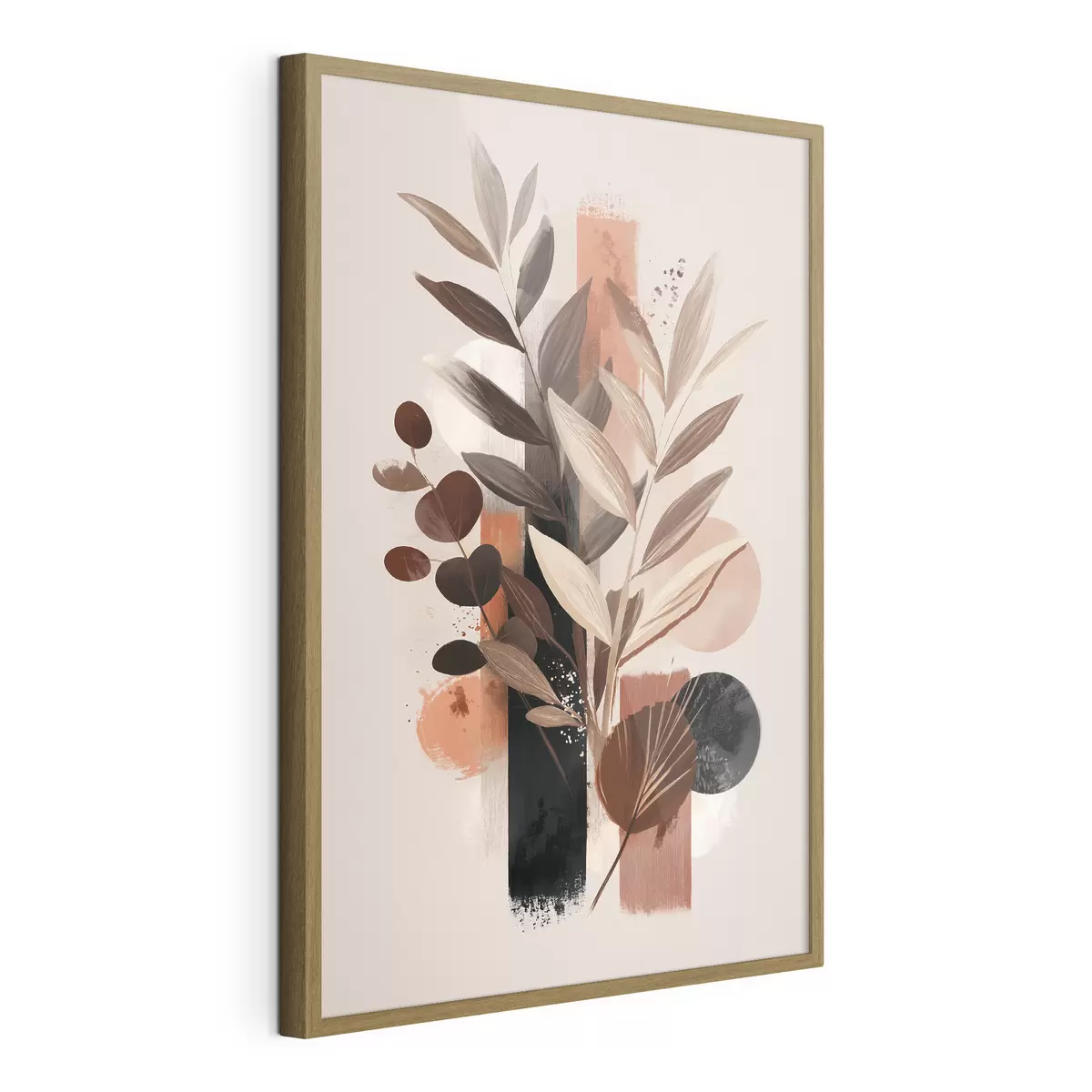 Poster Foglie astratte f46376