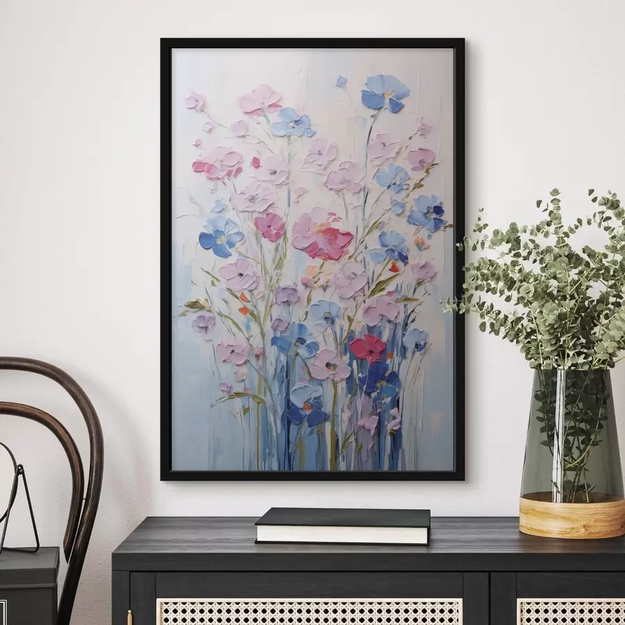 carta da parati Fiori dipinti nr. f46395