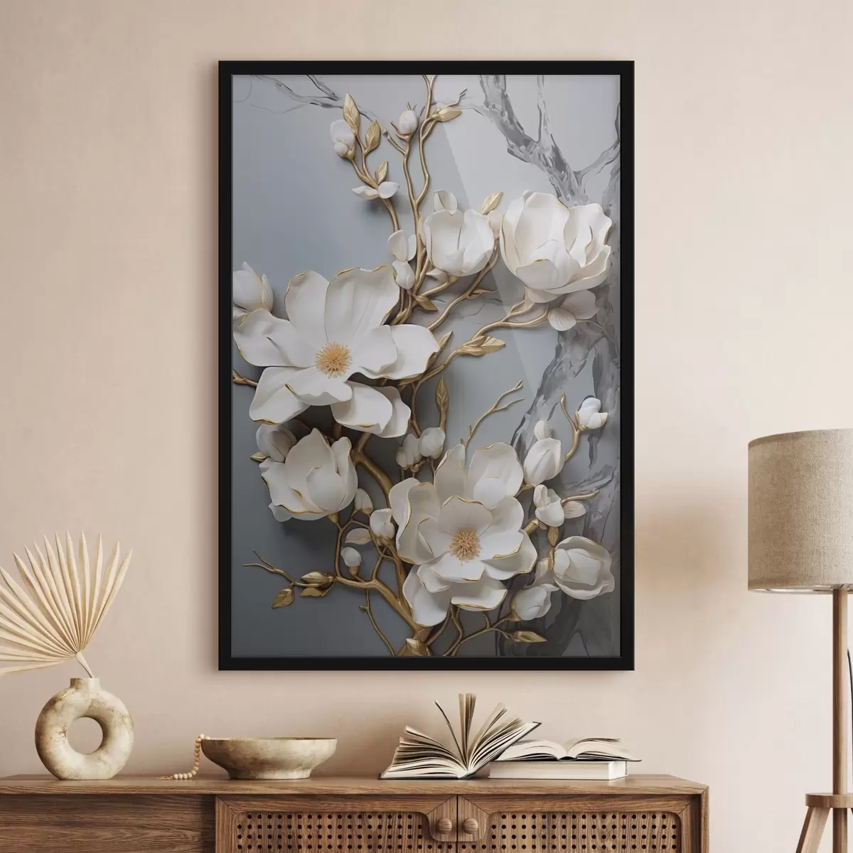 Poster Fiori astratti f46401