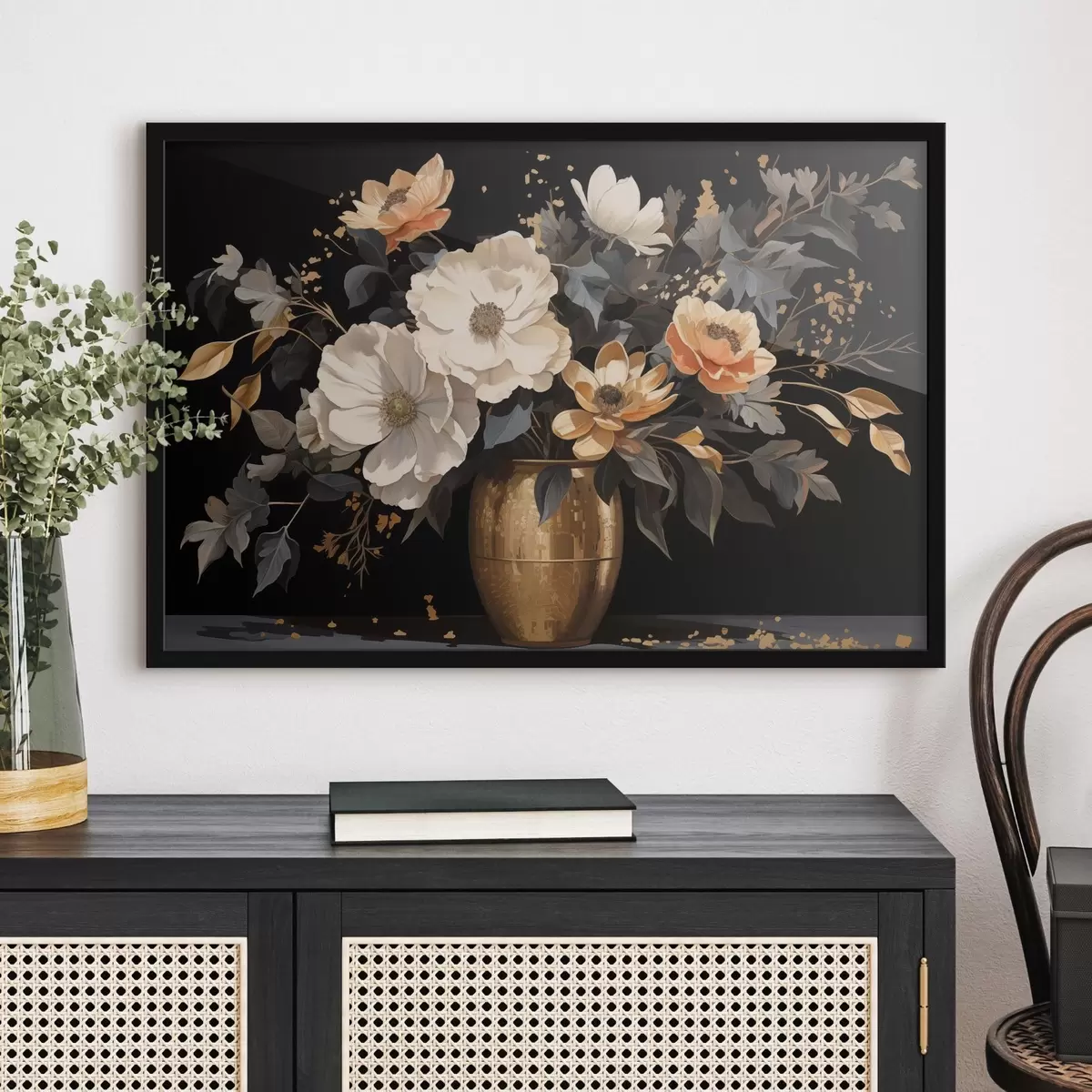 Poster Bouquet in vaso f46402