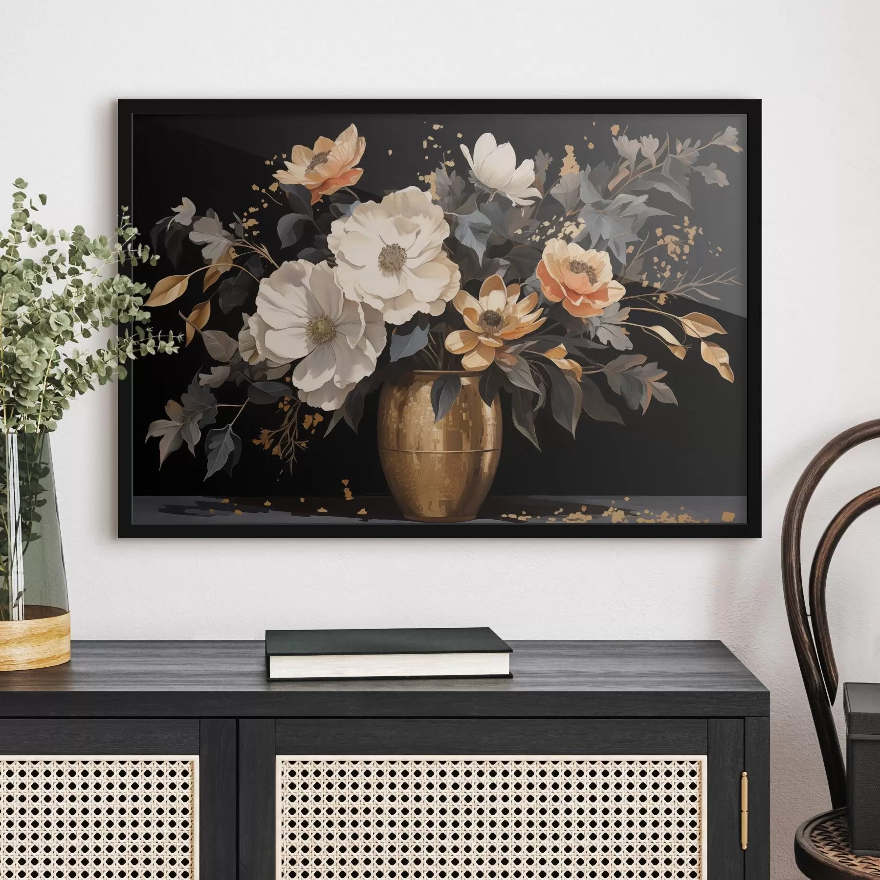 carta da parati Bouquet in vaso nr. f46402