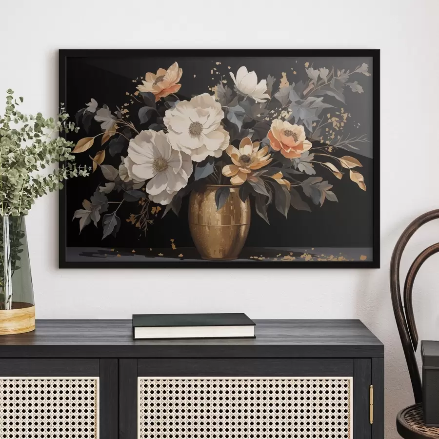 carta da parati Bouquet in vaso nr. f46402