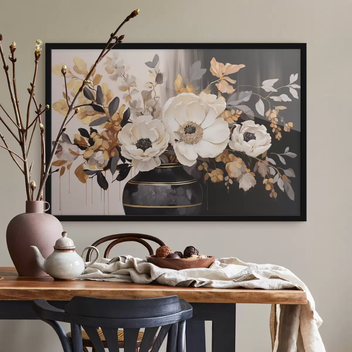 Poster Bouquet in vaso f46403