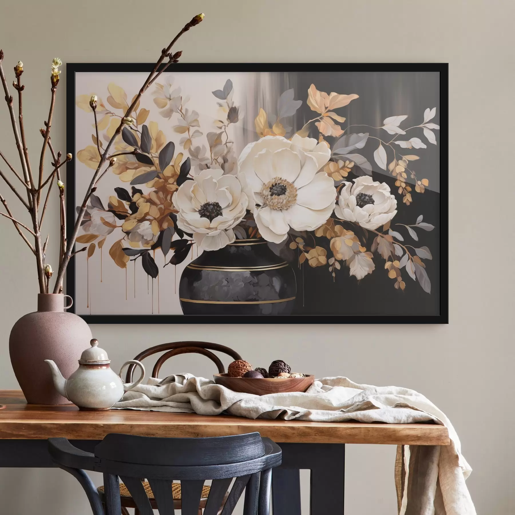 carta da parati Bouquet in vaso nr. f46403