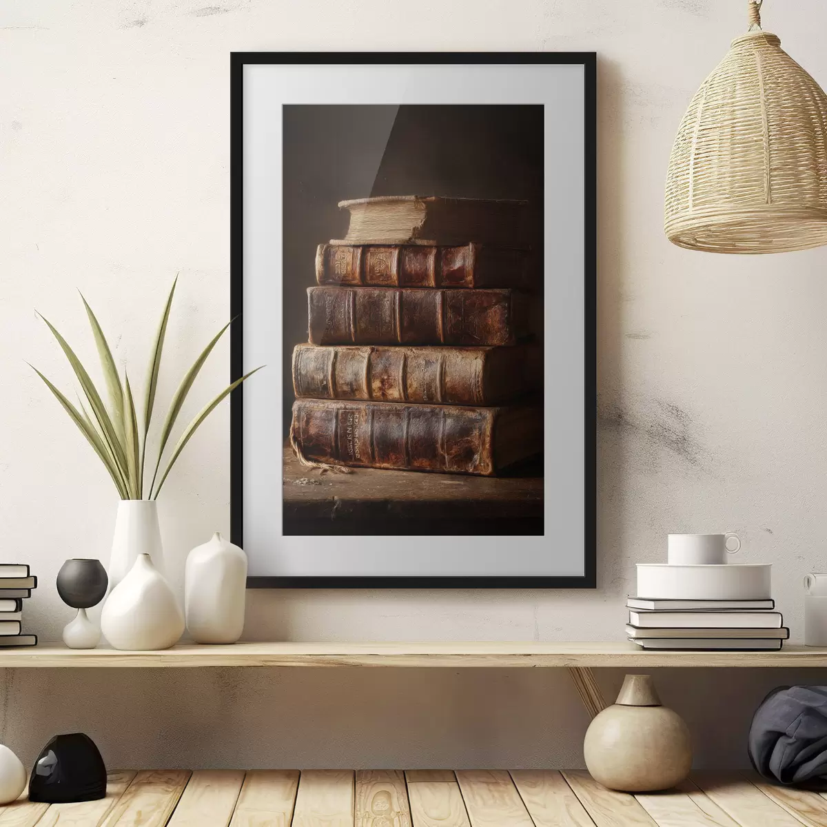 Poster Libri vintage f46430