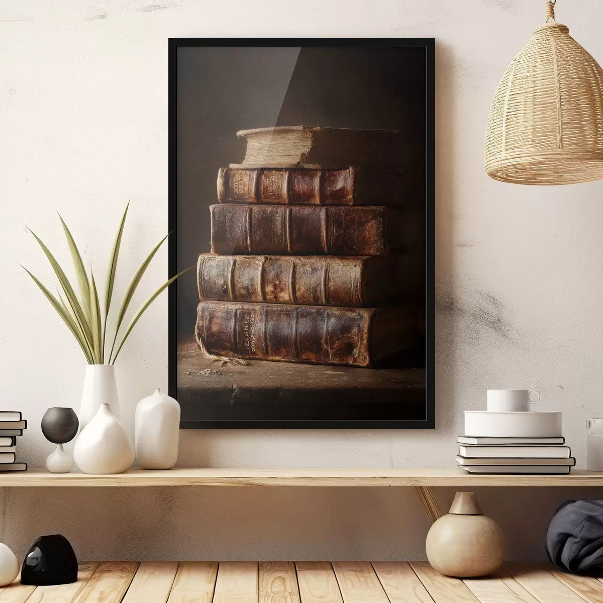 Poster Libri vintage f46430