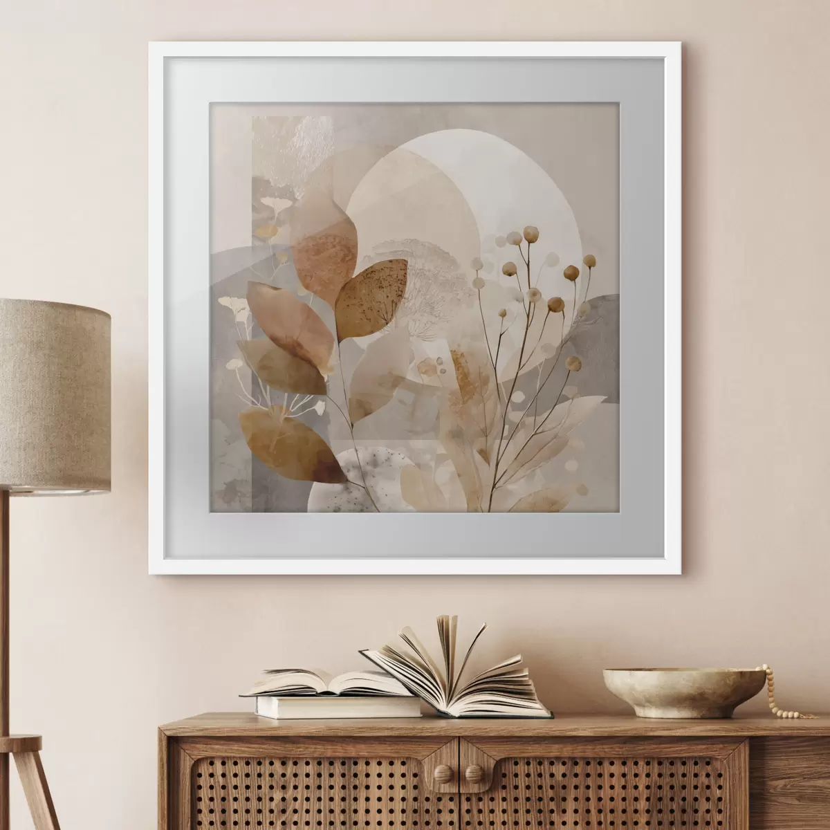 Poster Foglie d’autunno inoltrato f46308