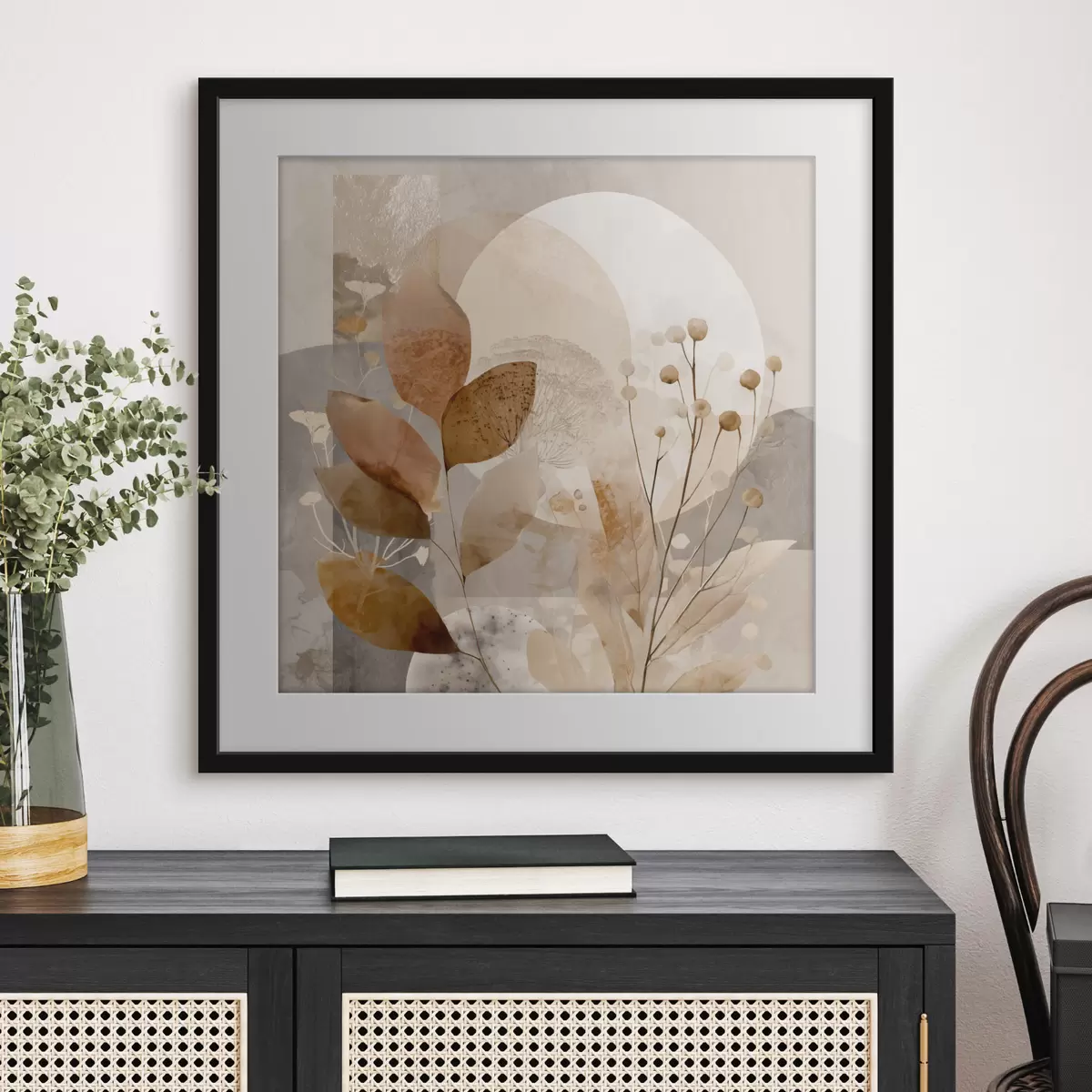 Poster Foglie d’autunno inoltrato f46308
